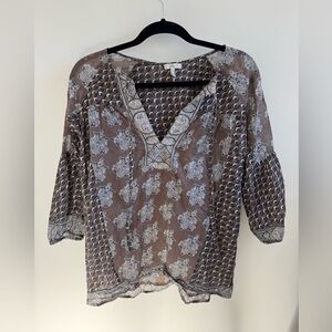 Joie tie front summer tunic
